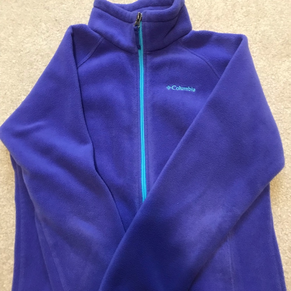 purple Columbia zip up